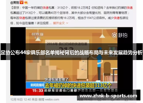 足协公布44家俱乐部名单揭秘背后的战略布局与未来发展趋势分析