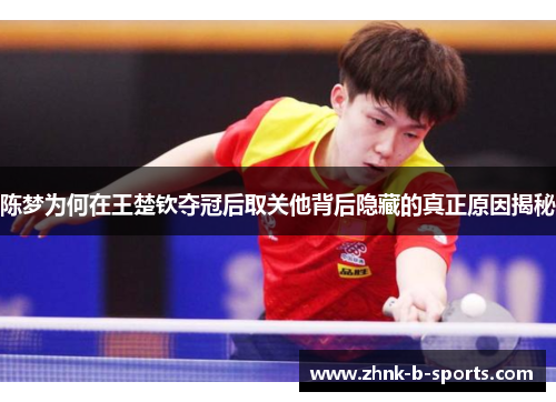陈梦为何在王楚钦夺冠后取关他背后隐藏的真正原因揭秘 陈梦为何在王楚钦夺冠后取关他背后隐藏的真正原因揭秘